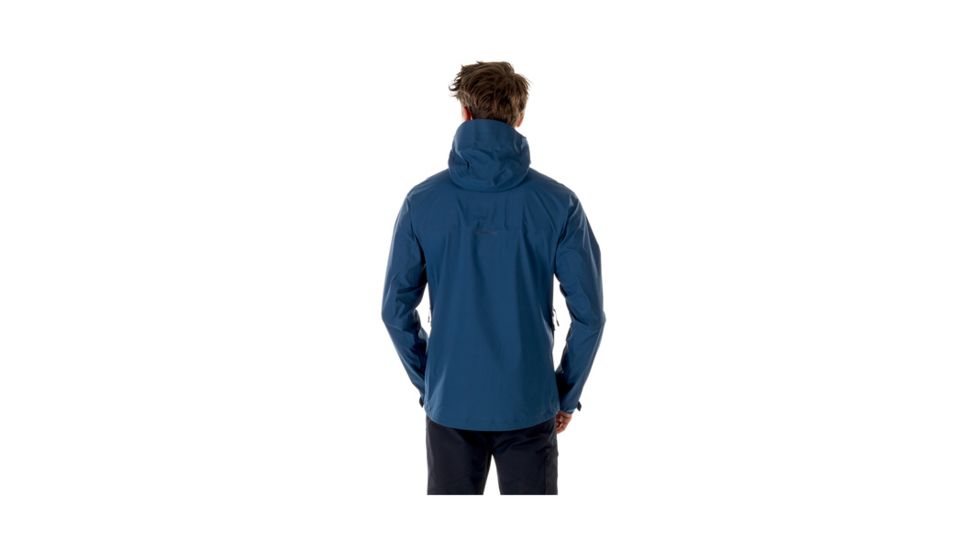 Mammut Mens Masao Light HS Hooded Jacket, Jay, 2XL, 1010-25980-50011-117