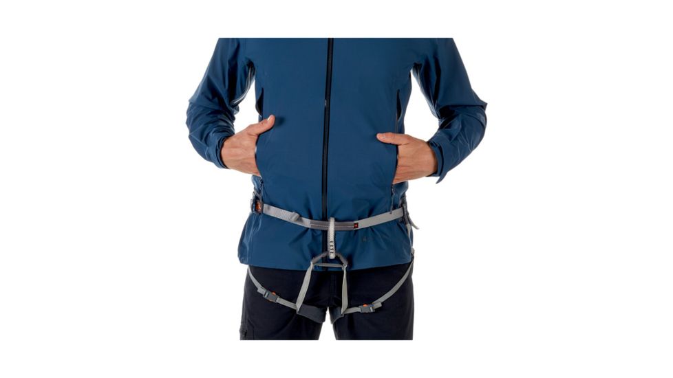 Mammut Mens Masao Light HS Hooded Jacket, Jay, 2XL, 1010-25980-50011-117