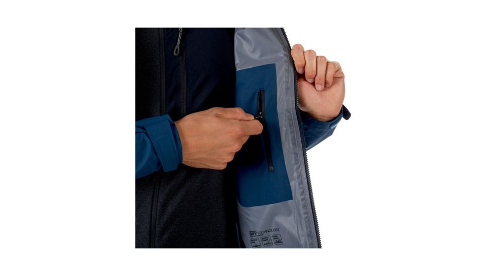 Mammut Mens Masao Light HS Hooded Jacket, Jay, 2XL, 1010-25980-50011-117