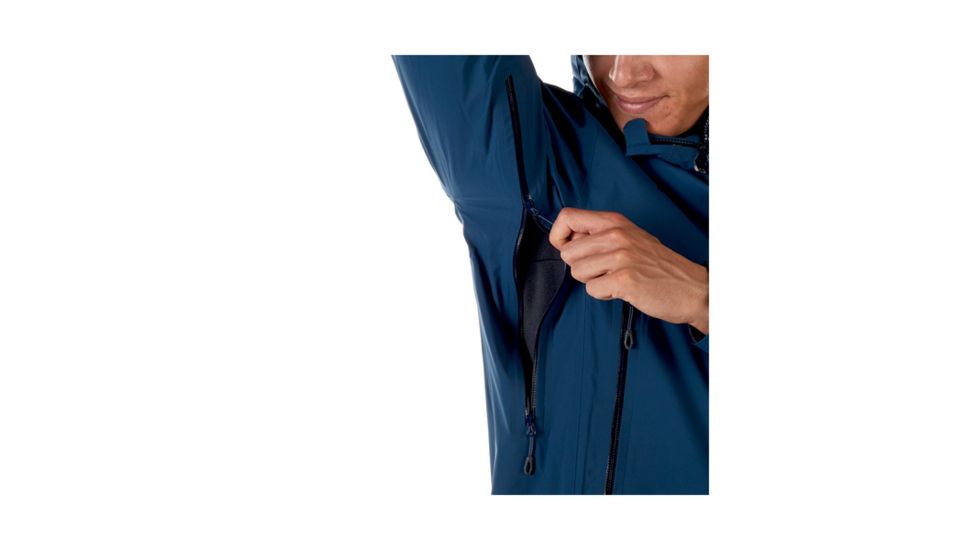 Mammut Mens Masao Light HS Hooded Jacket, Jay, 2XL, 1010-25980-50011-117