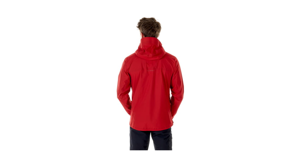 Mammut Mens Masao Light HS Hooded Jacket, Magma, 2XL, 1010-25980-3465-117