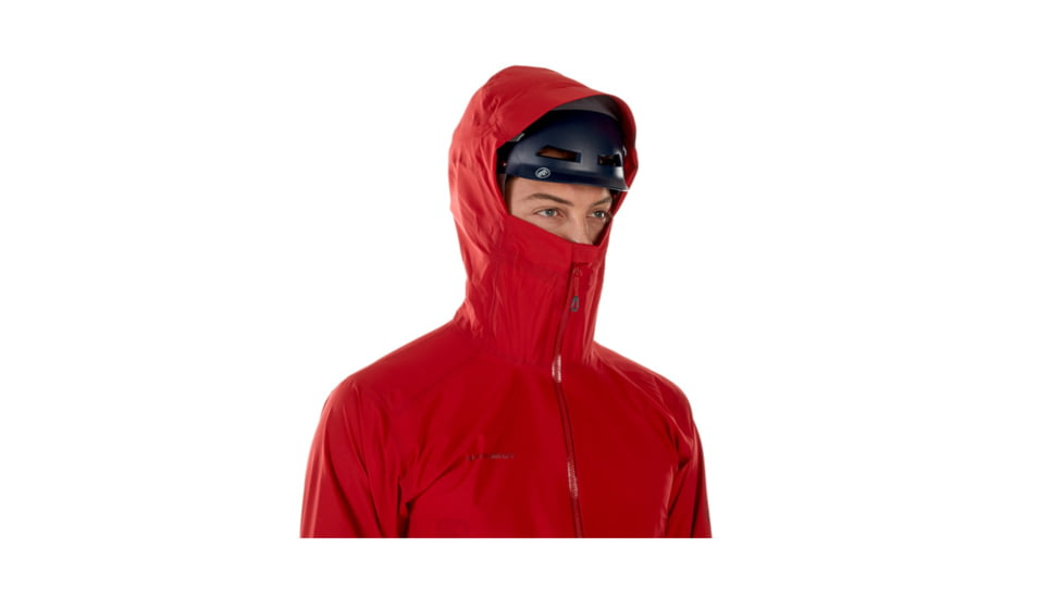 Mammut Mens Masao Light HS Hooded Jacket, Magma, 2XL, 1010-25980-3465-117