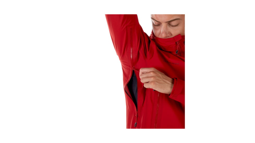 Mammut Mens Masao Light HS Hooded Jacket, Magma, 2XL, 1010-25980-3465-117