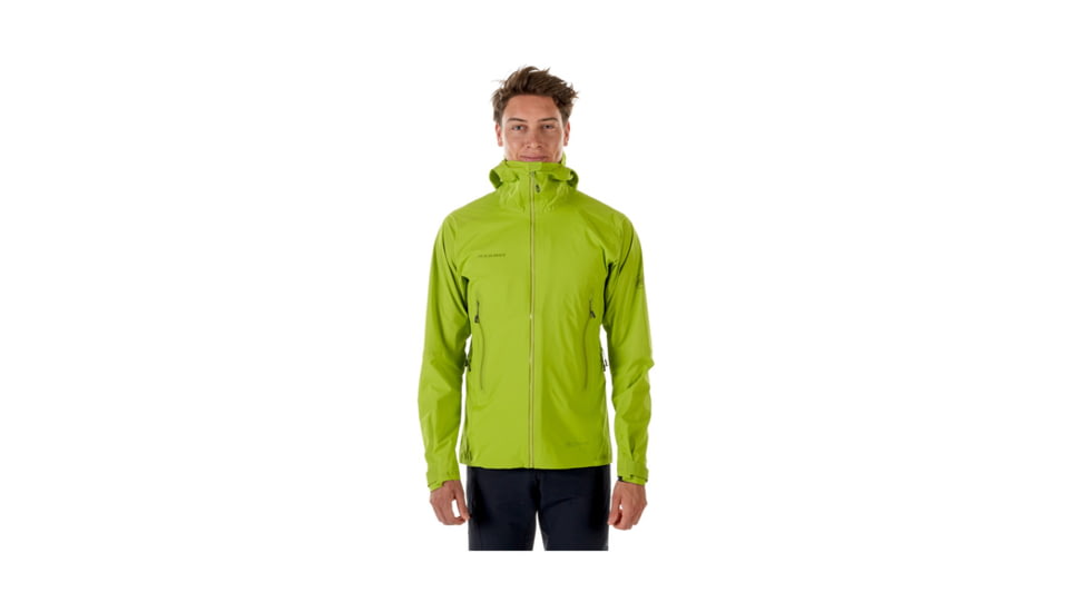 Mammut Mens Masao Light HS Hooded Jacket, Sprout, Medium, 1010-25980-4571-114