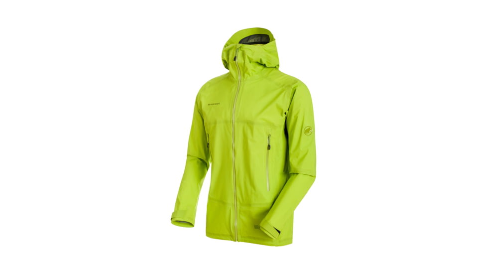 Mammut Mens Masao Light HS Hooded Jacket, Sprout, Medium, 1010-25980-4571-114