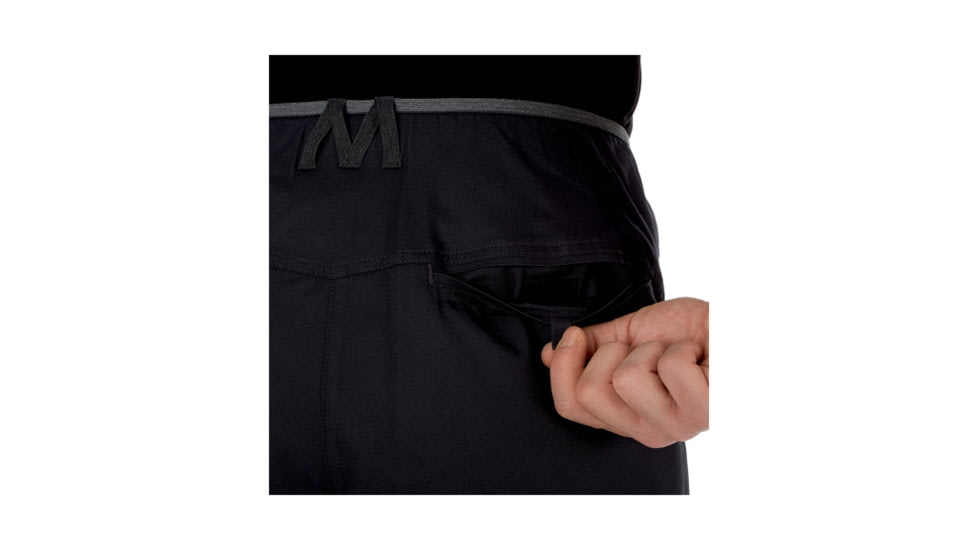 Mammut Mens Massone Pants, Graphite, US 36 Waist, Regular Inseam, 1022-00020-0121-52-10