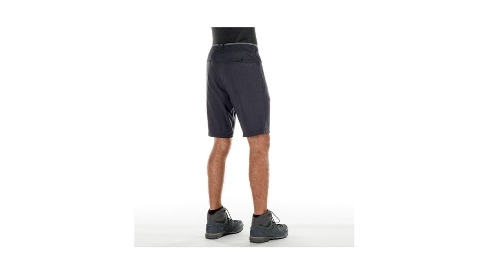 Mammut Mens Massone Shorts, Black Mlange, US 38 Waist, 1023-00020-0033-54-10