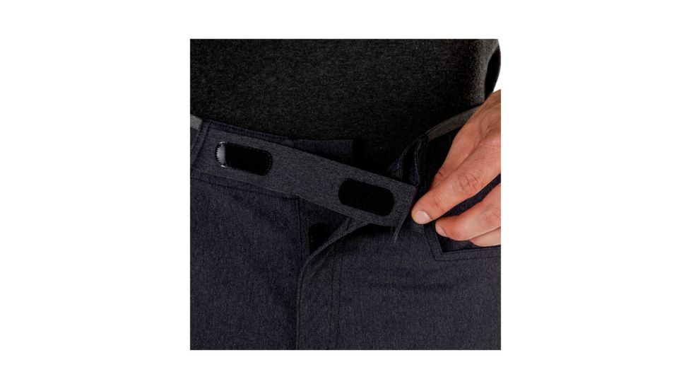 Mammut Mens Massone Shorts, Black Mlange, US 38 Waist, 1023-00020-0033-54-10