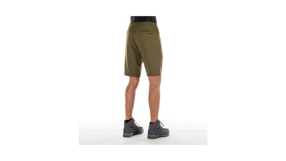Mammut Mens Massone Shorts, Iguana Melange, US 38 Waist, 1023-00020-4585-54-10
