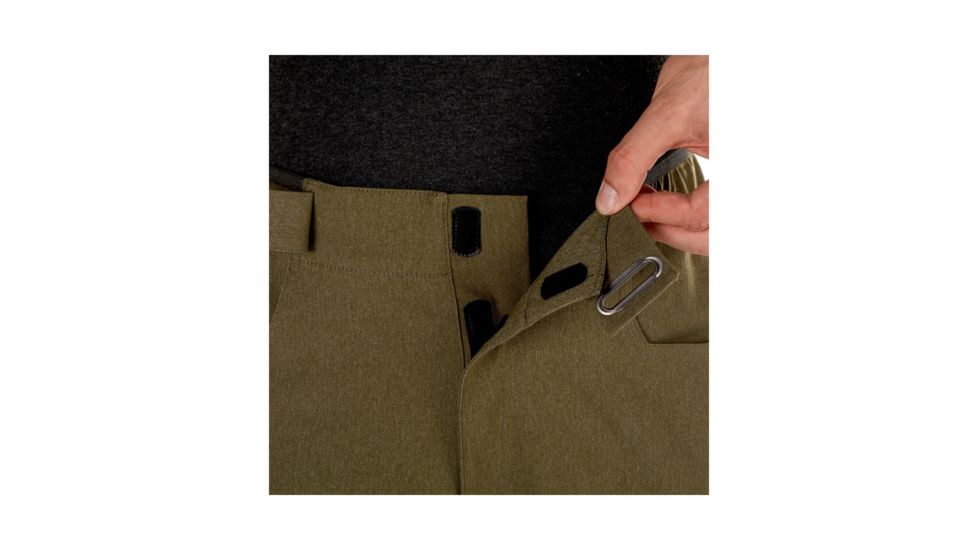 Mammut Mens Massone Shorts, Iguana Melange, US 38 Waist, 1023-00020-4585-54-10