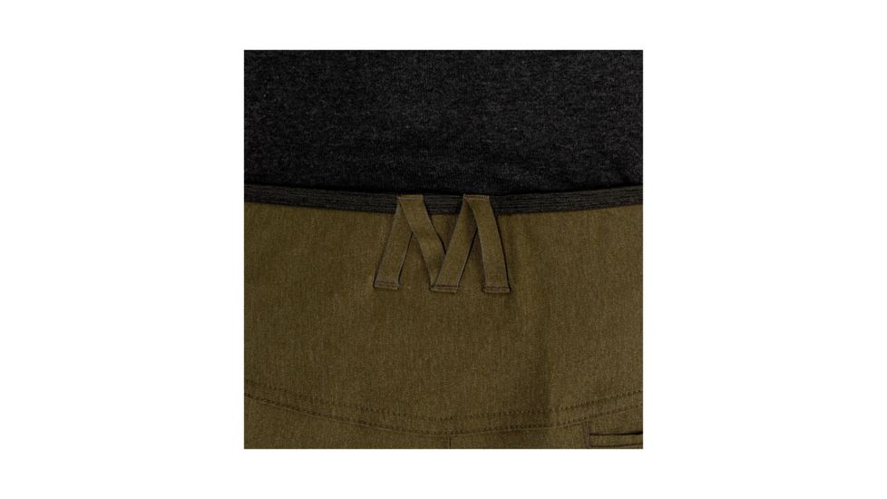 Mammut Mens Massone Shorts, Iguana Melange, US 38 Waist, 1023-00020-4585-54-10