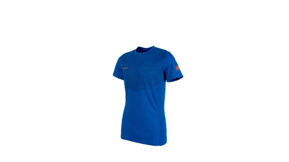 Mammut Mens Moench Light T-Shirt, Ice, Medium, 1017-00050-5072-114