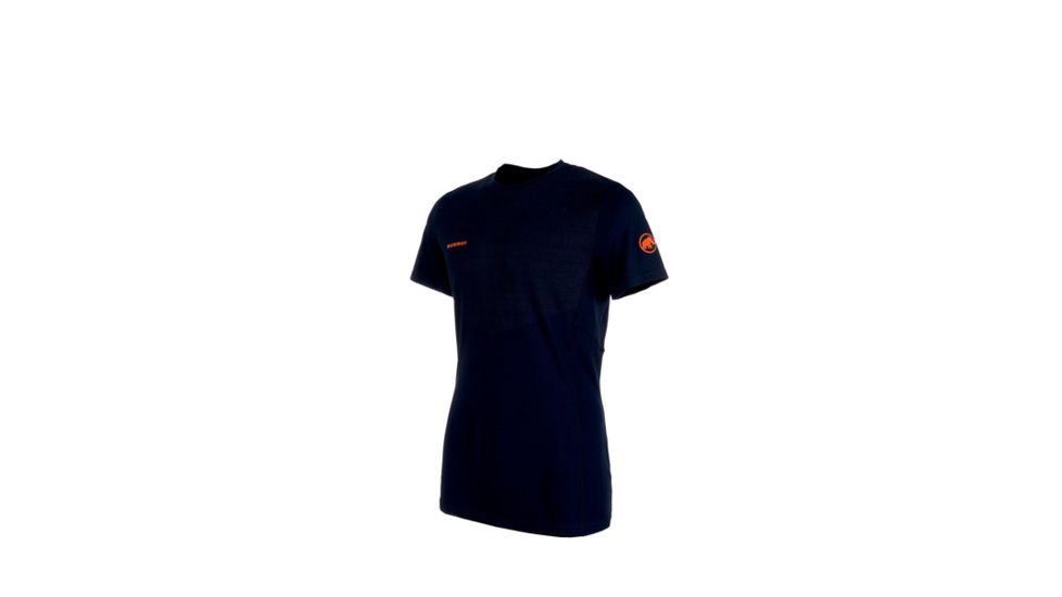 Mammut Mens Moench Light T-Shirt, Night, 2XL, 1017-00050-5924-117