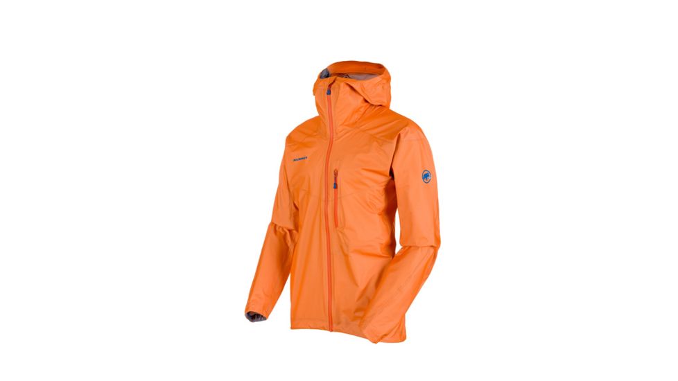 Mammut Mens Nordwand Light HS Hooded Jacket, Sunrise, Extra Large, 1010-25950-2153-116