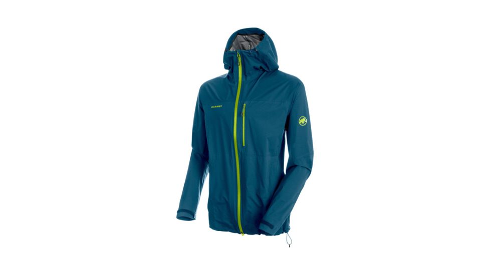 Mammut Mens Rainspeed Advanced HS Hooded Jacket, Jay, Large, 1010-26370-50011-115