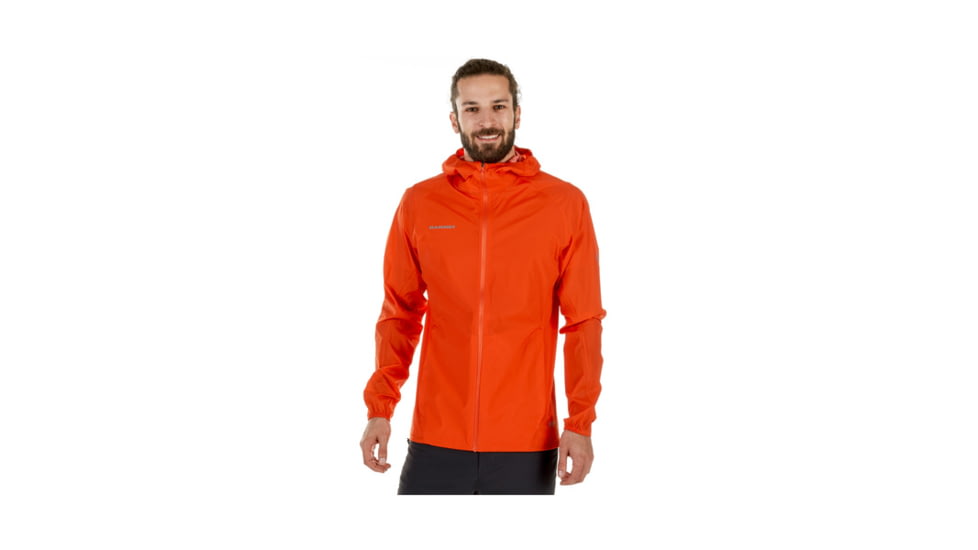 Mammut Mens Rainspeed HS Jacket, Dark Orange, S, 1010-23320-2088-113