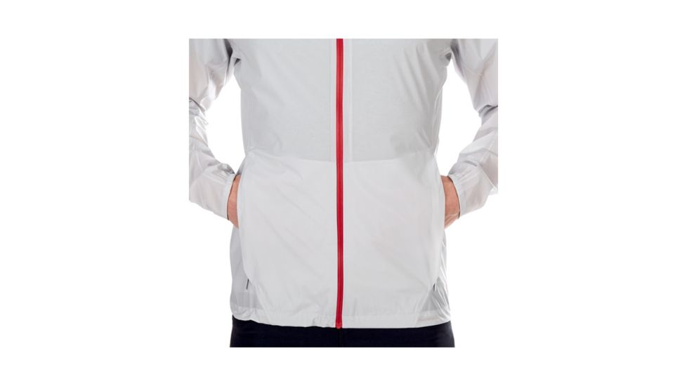 Mammut Mens Rainspeed HS Jacket, Marble-Magma, S, 1010-23320-00107-113