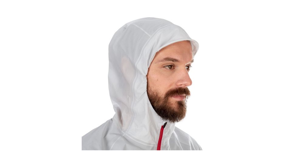 Mammut Mens Rainspeed HS Jacket, Marble-Magma, S, 1010-23320-00107-113