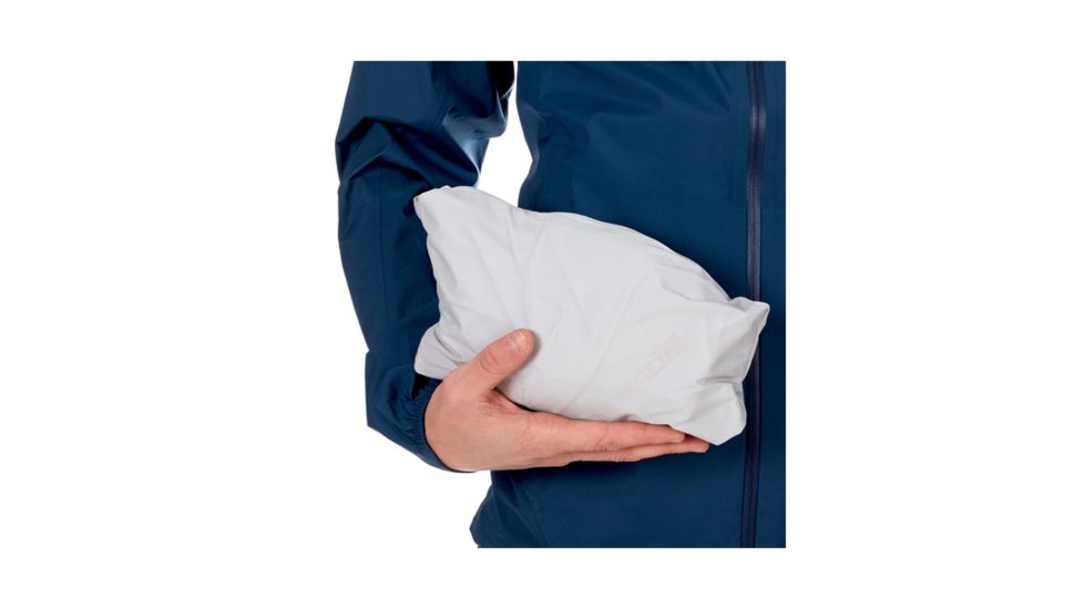 Mammut Mens Rainspeed HS Jacket, Marble-Magma, S, 1010-23320-00107-113