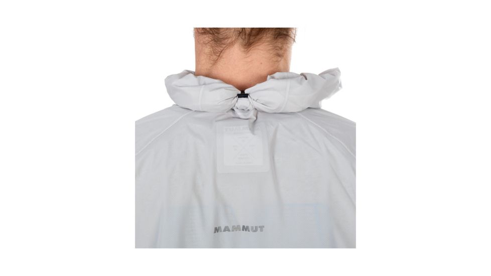 Mammut Mens Rainspeed HS Jacket, Marble-Magma, S, 1010-23320-00107-113