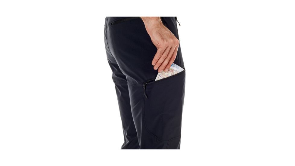 Mammut Runbold Pants - Men's, 40 in Waist, Short Inseam, Black, 1020-06813-0001-56-20