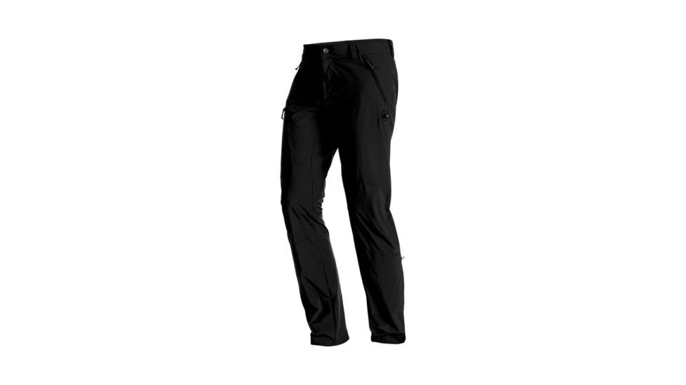 Mammut Runbold Pants - Men's, 40 in Waist, Short Inseam, Black, 1020-06813-0001-56-20