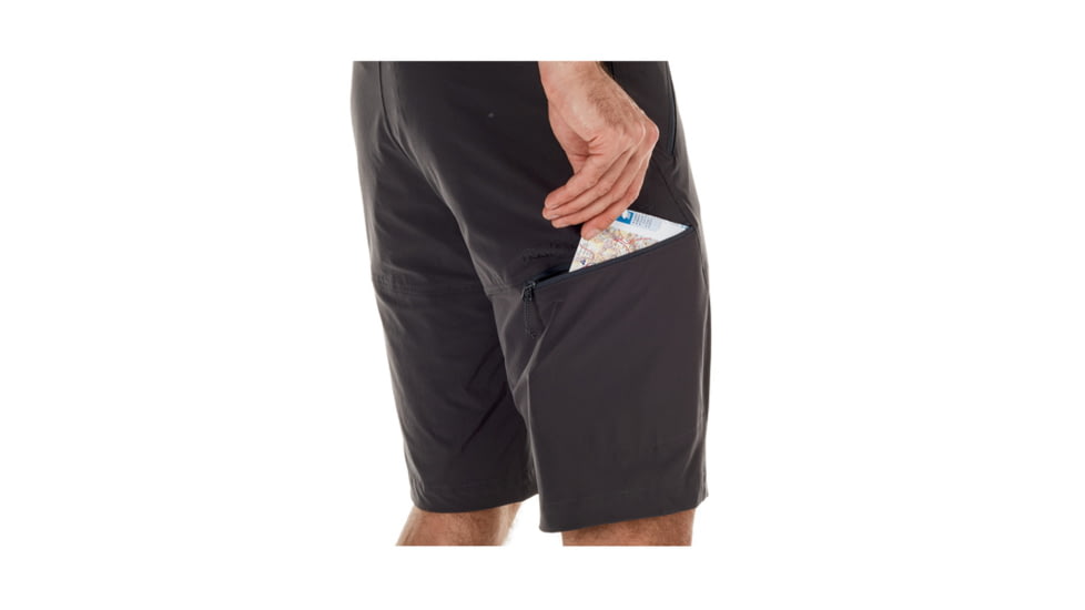 Mammut Mens Runbold Shorts, Graphite, US 28 Waist, 1020-06873-0121-44-10