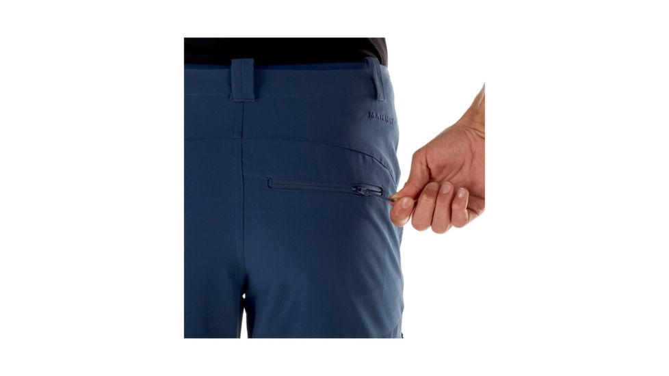 Mammut Mens Runbold Trail SO Pants, Jay, US 38 Waist, Long Inseam, 1020-11180-50011-54-30