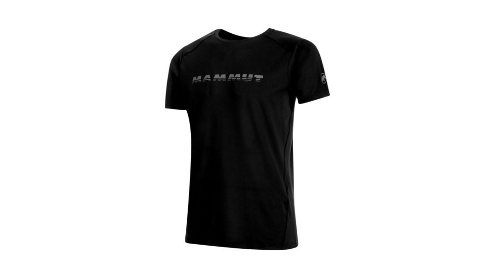 Mammut Mens Splide Logo T-Shirt, Black, Extra Large, 1017-00220-0001-116