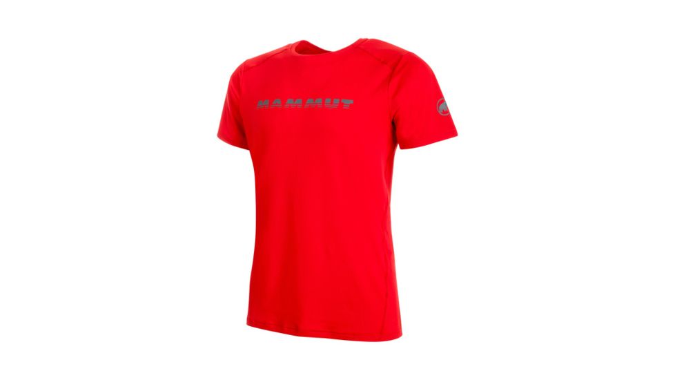 Mammut Mens Splide Logo T-Shirt, Magma, 2XL, 1017-00220-3465-117