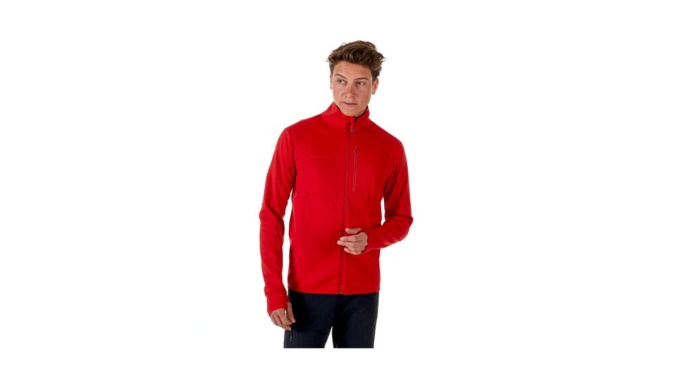 Mammut Mens Ultimate V SO Jacket, Magma-Black, Extra Large, 1011-00080-3457-116