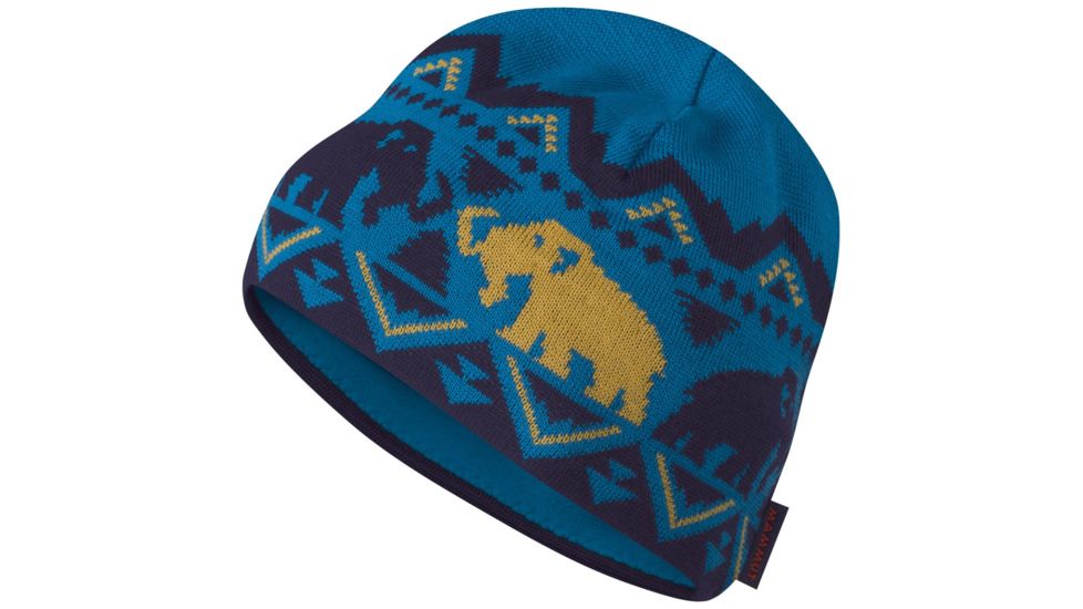 Mammut Merino Beanie-Dark Cyan/Dark Indigo-One Size