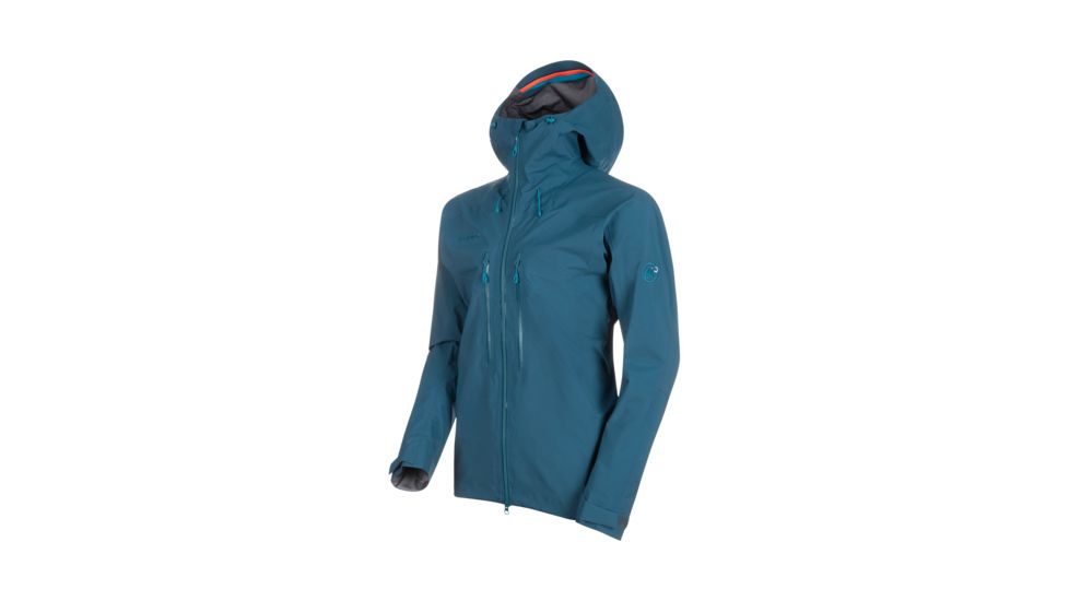 Mammut Meron Hardshell Hooded Jacket - Mens, Wing Teal, Extra Large, 1010-25160-50227-116