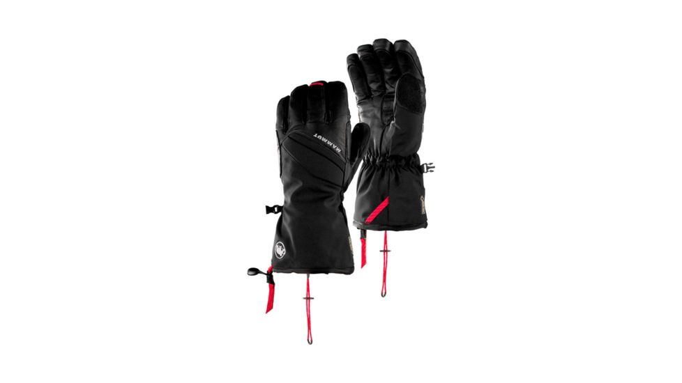 Mammut Meron Thermo 2 in 1 Gloves, Black, 7, 1090-05900-0001-1070
