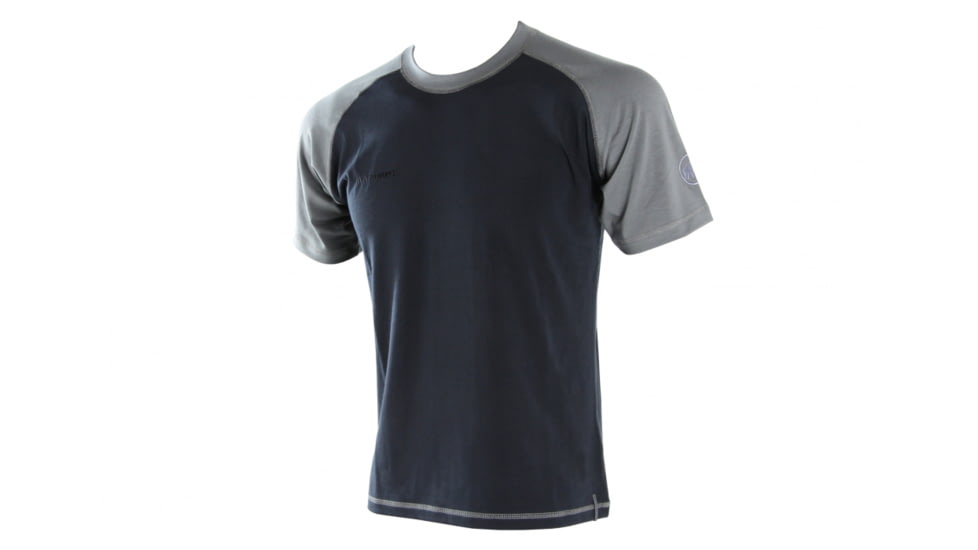 Mammut Mica T-Shirt Men - Black/Smoke - Large