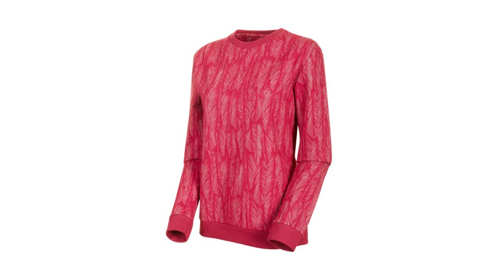 Mammut Midlayer Pullover - Womens, Dragon Fruit, 2XL, 1014-01530-3602-117