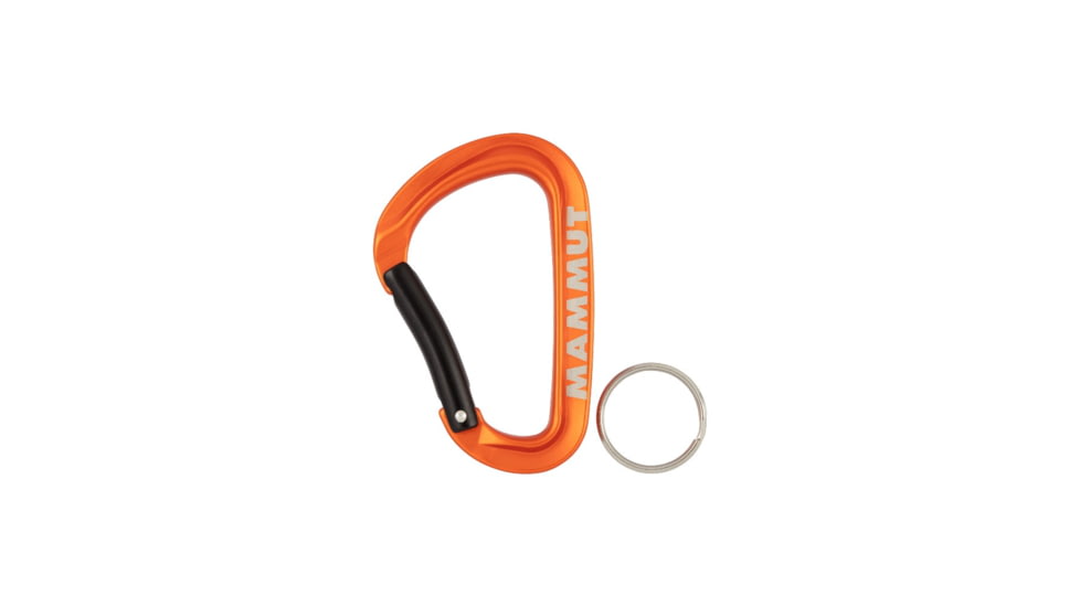 Mammut Mini Carabiner Workhorse Keylock L, Orange, One Size, 2810-00320-2016-1