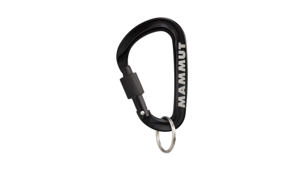 Mammut Mini Carabiner Workhorse Screwgate L, Black, One size, 2810-00330-0001-1