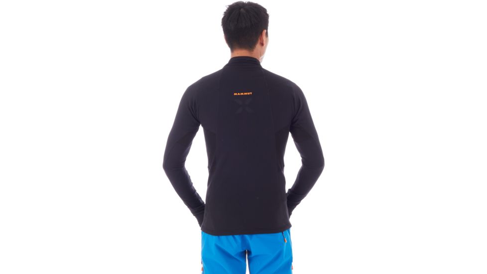 Mammut Moench Advanced Half Zip Longsleeve 2019 - Mens, Black, Small, 1041-09890-0001-113