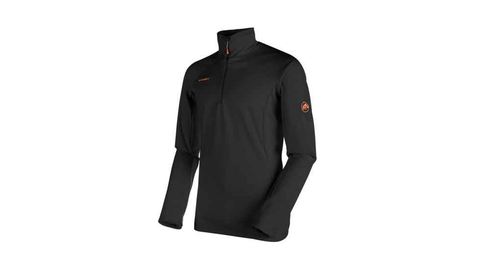 Mammut Moench Advanced Half Zip Longsleeve - Men's, Black, Extra Large 1041-09890-0001-116
