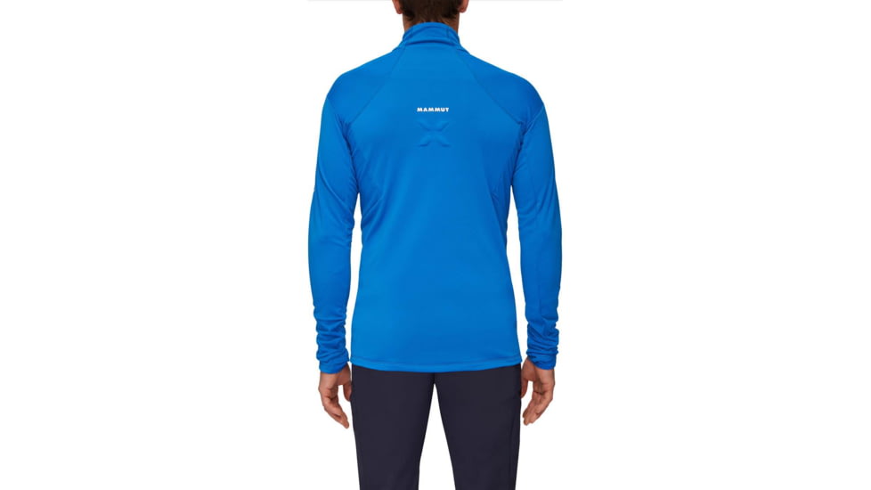 Mammut Moench Advanced Half Zip Longsleeve - Mens, Azurit, Large, 1016-00850-50381-115