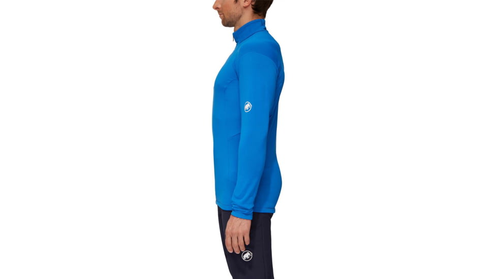 Mammut Moench Advanced Half Zip Longsleeve - Mens, Azurit, Large, 1016-00850-50381-115