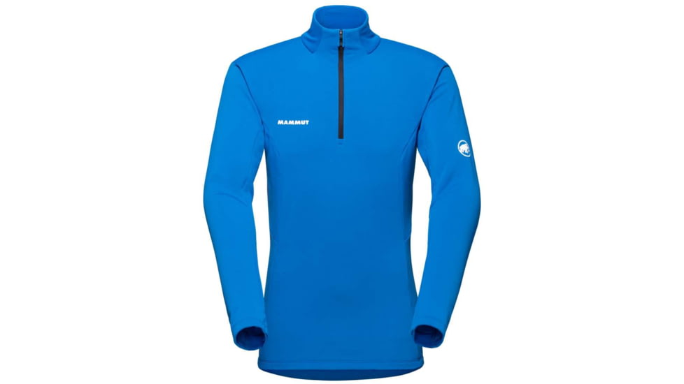 Mammut Moench Advanced Half Zip Longsleeve - Mens, Azurit, Large, 1016-00850-50381-115