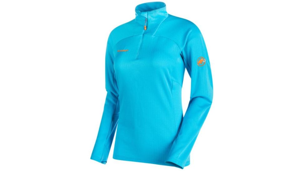 Mammut Moench Advanced Half Zip Longsleeve Shirt, Arctic, Small, 1041-09940-5205-113