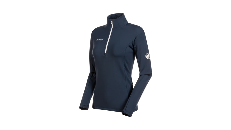 Mammut Moench Advanced Half Zip Longsleeve - Womens, Night, Medium, 1016-00860-5924-114