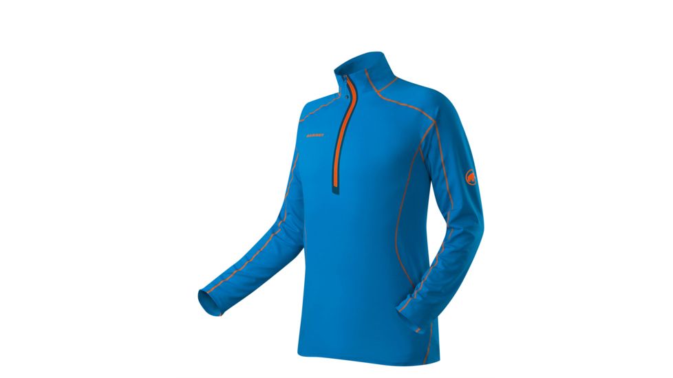 Mammut Moench Longsleeve Shirt - Men's-Cyan-X-Large