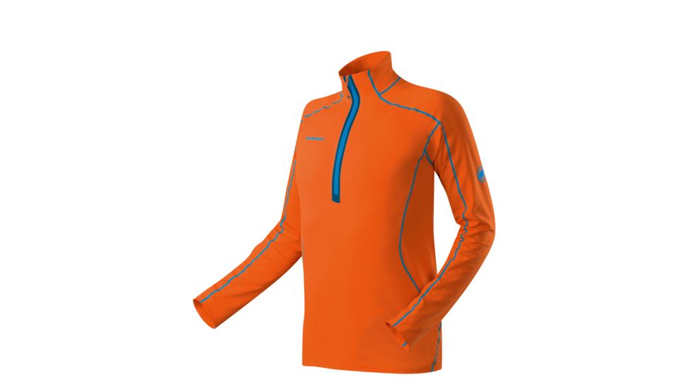 Mammut Moench Longsleeve Shirt - Men's-Orange-X-Large