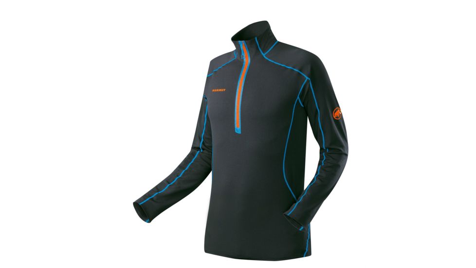 Mammut Moench Longsleeve Shirt - Mens-Black-Medium