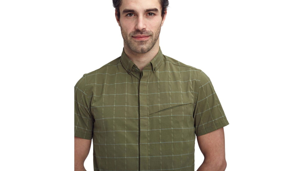 Mammut Mountain Shirt - Mens, Iguana/Olive, Medium, 1015-00361-40129-114