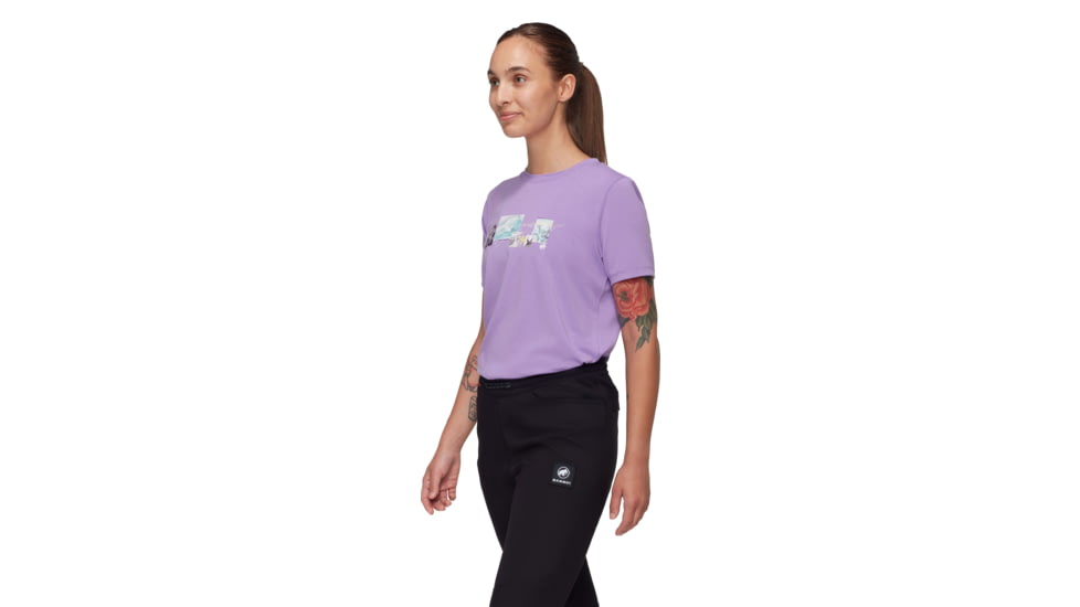 Mammut Mountain T-Shirt 3308m - Womens, Lavandin, L, 1017-06510-6434-115
